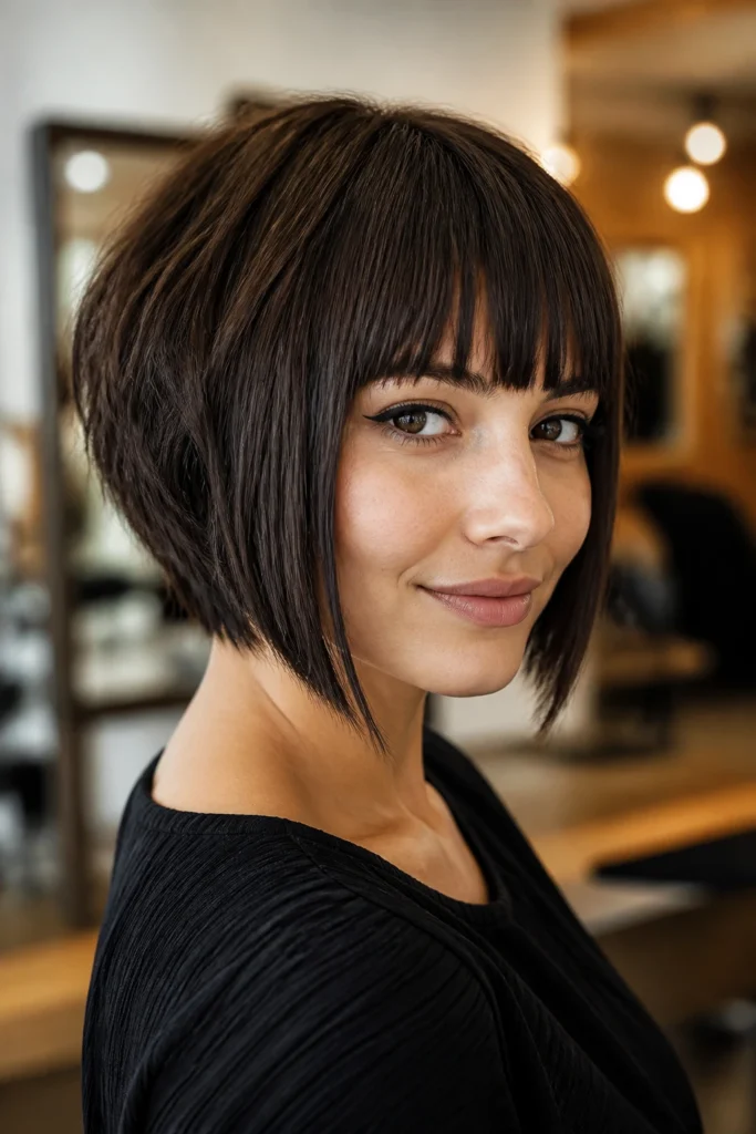 17 Choppy Bob Hairstyles with Bangs for Fine Hair