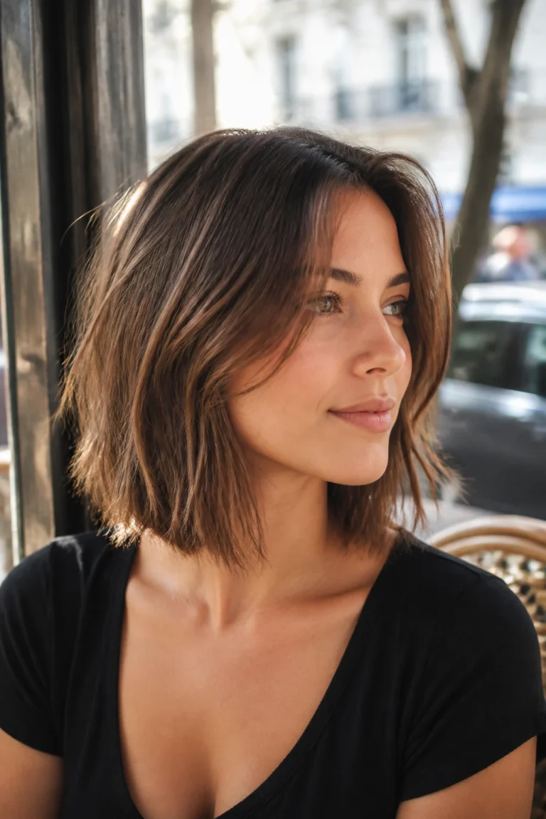 18 Classy Bobs for Square Faces