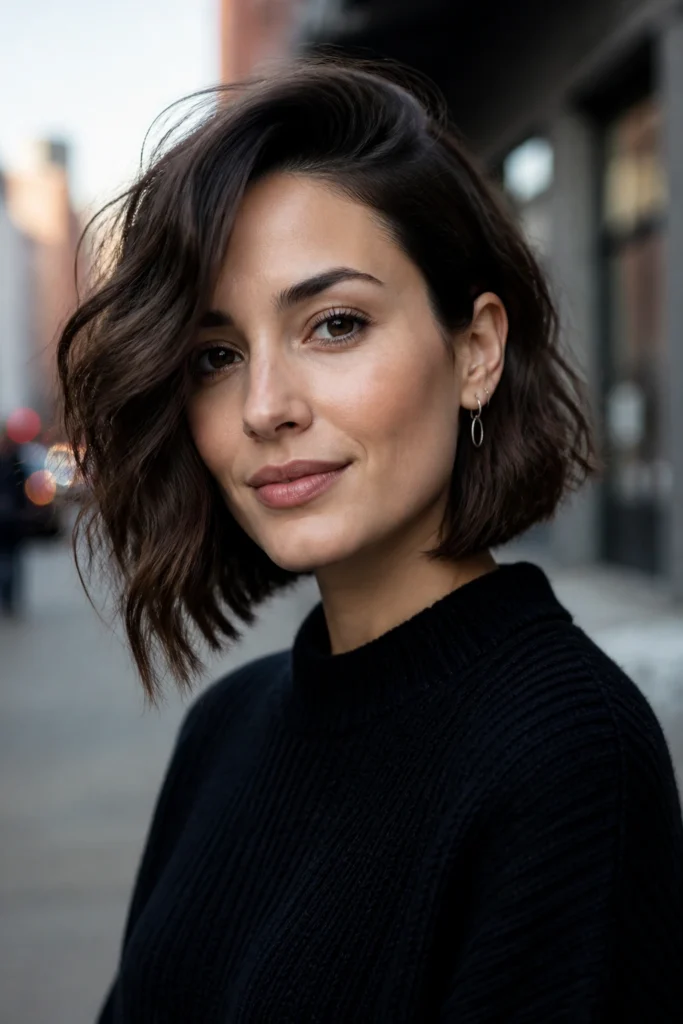 21 Wavy Short Bobs for Square Faces