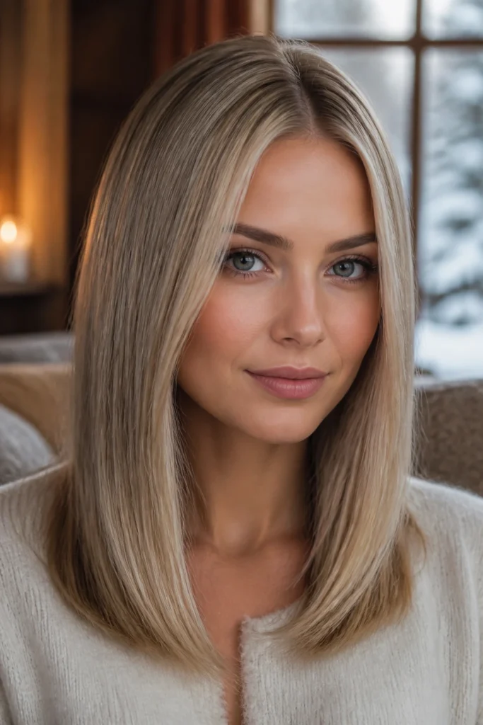 20 Winter White Hairstyles for Date Night