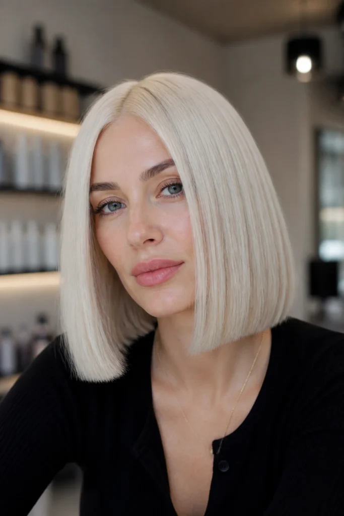 21 Medium Blonde Bobs for Thick Hair