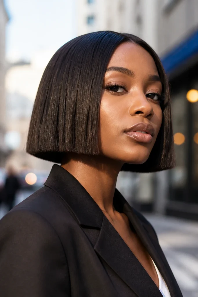 28 Melena Bobs for Natural Hair