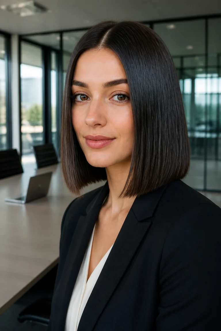 28 Track Hairstyles for Office Looks