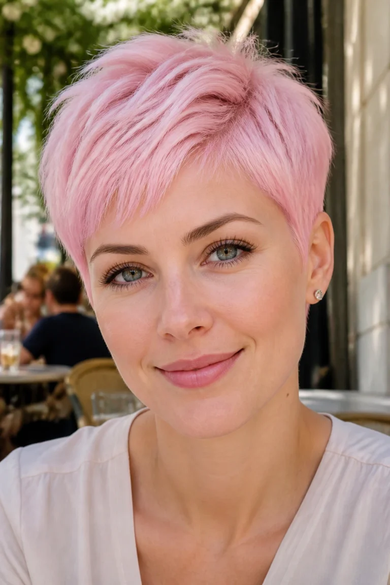20 Light Pink Hairstyles for Thin Hair