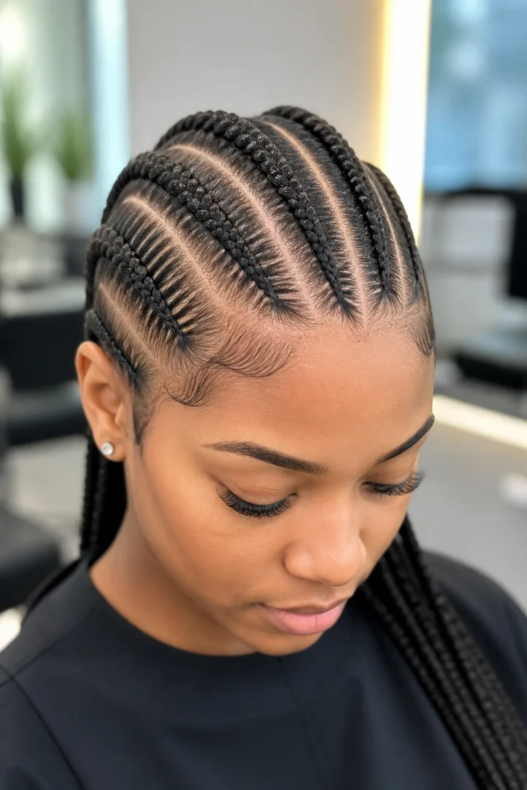 28 Afro Braided Hairstyles for Medium Hair