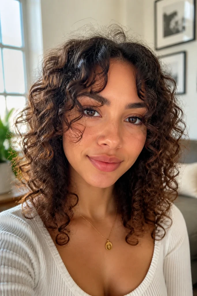 22 Messy Bangs for Natural Hair