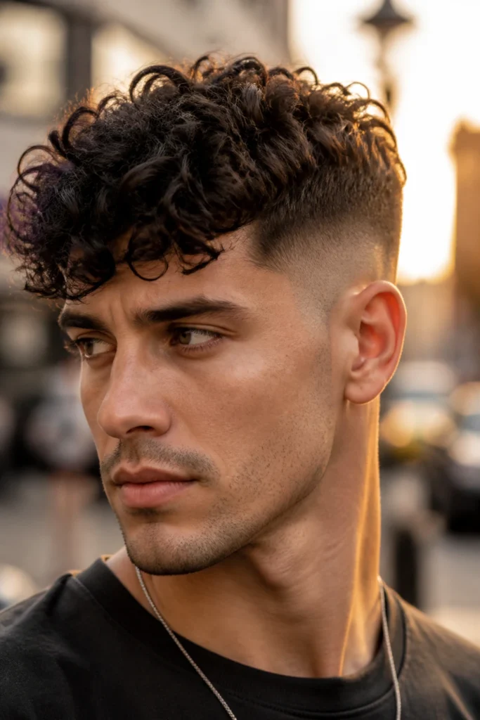25 Men Curly Hairstyles