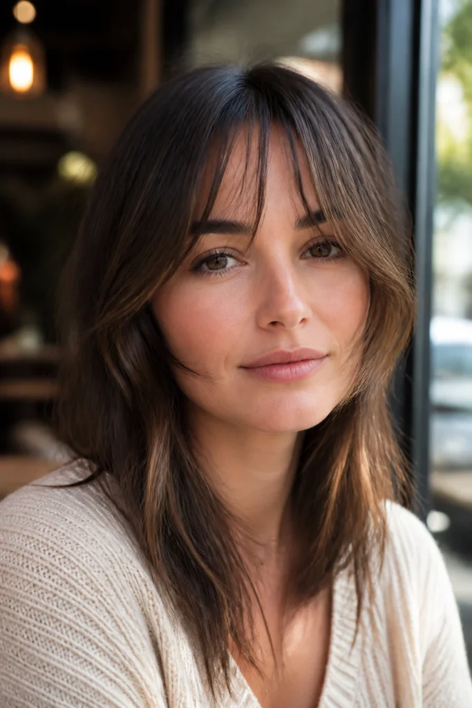 20 Light Bangs for Oval Faces