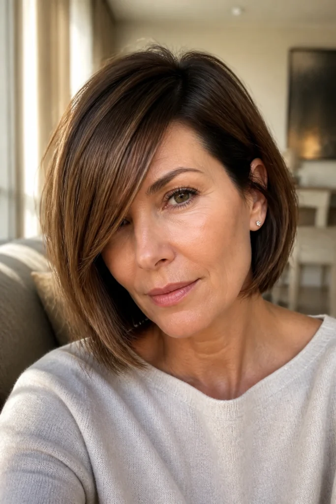 18 Short Bobs with Bangs for Medium Hair