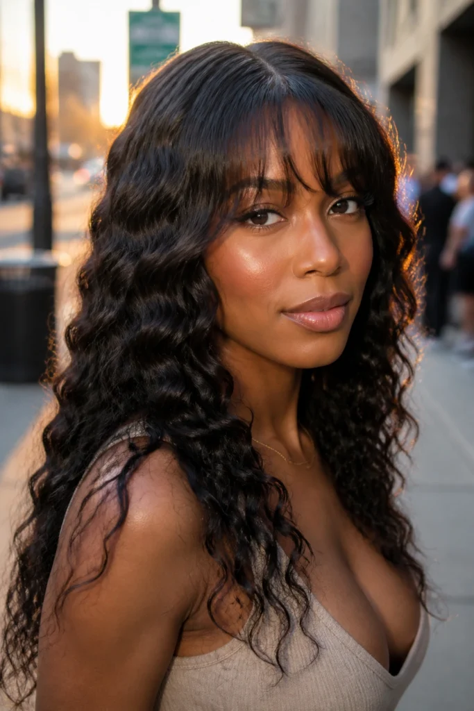 21 Bangs Lace Front for Frizzy Hair