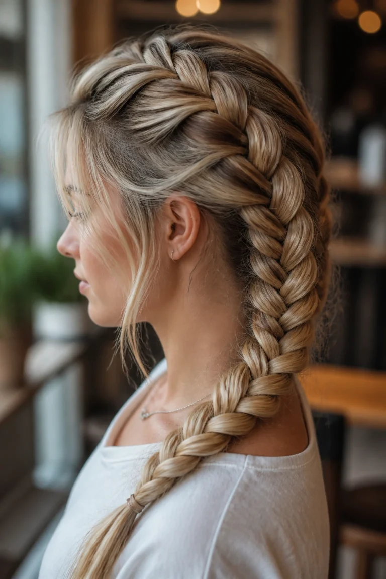 25 Banana Braids for Straight Hair