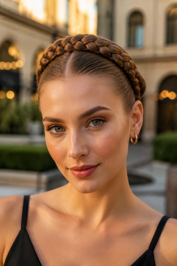 28 Crown Braids for Date Night