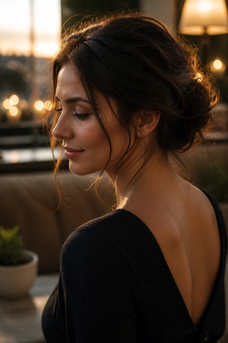 21 Loose Chignons for Date Night