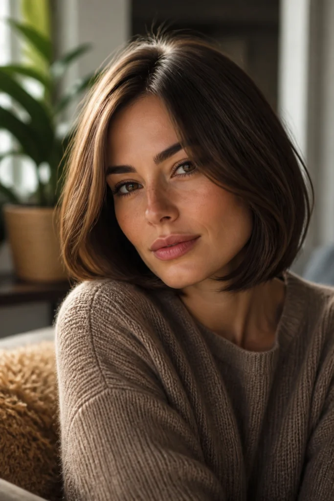 18 Short Bob Hairstyle Women for Medium Hair
