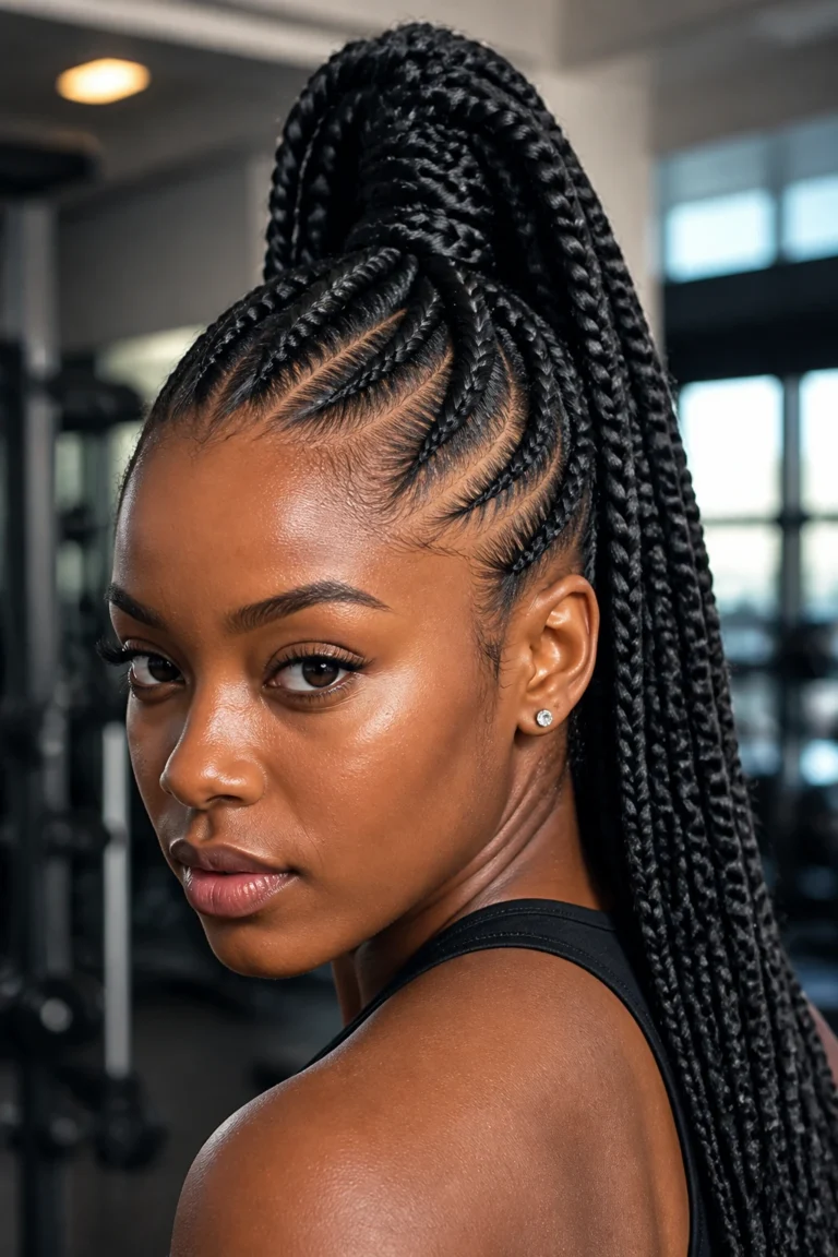 22 Ghana Braids Hairstyles for Busy Mornings