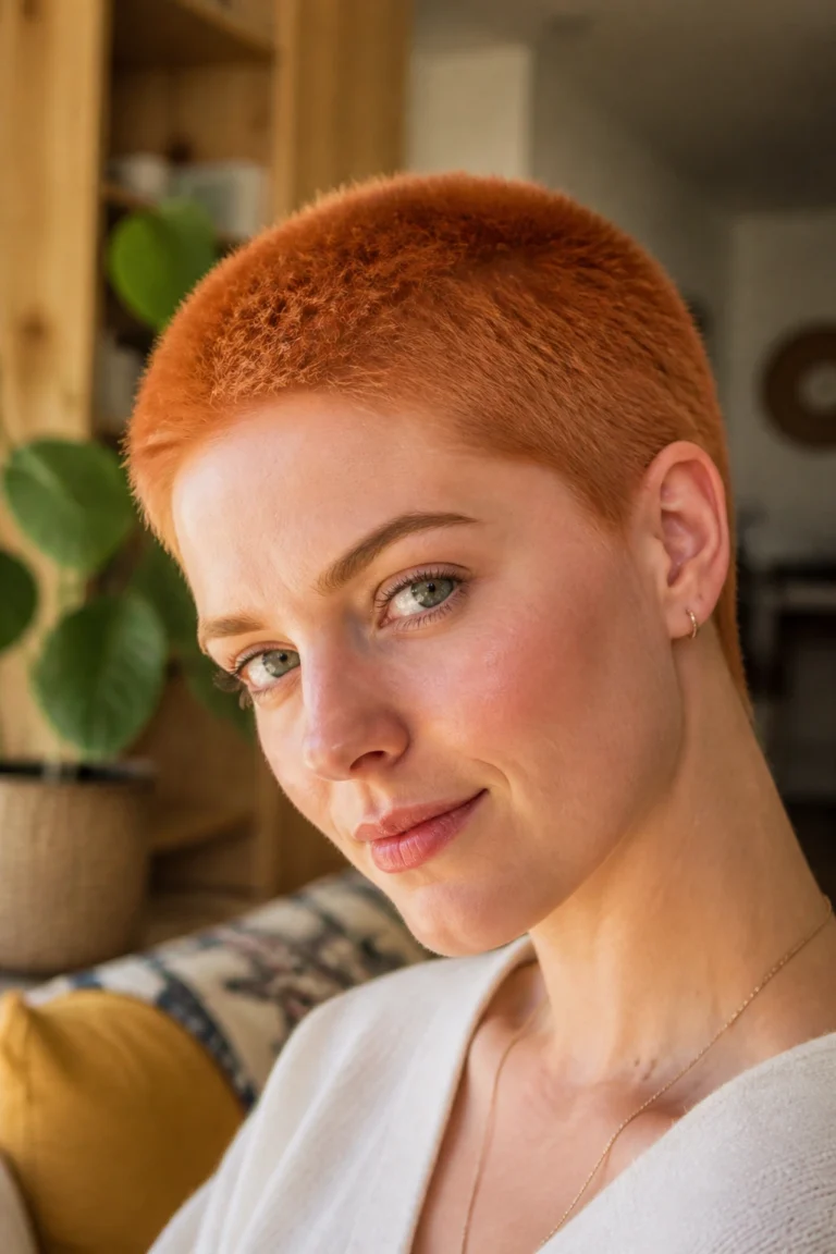 22 Buzz Cut Women Hairstyles for Thick Hair