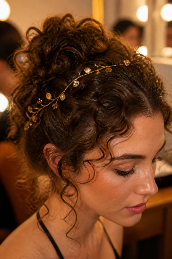 21 Prom Accessories Hairstyles for Curly Hair