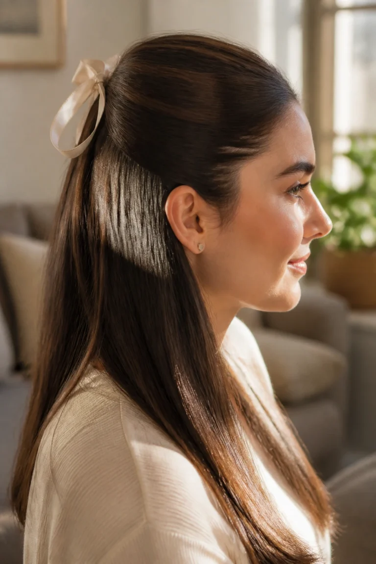 18 Donut Glaze Hairstyles for Straight Hair