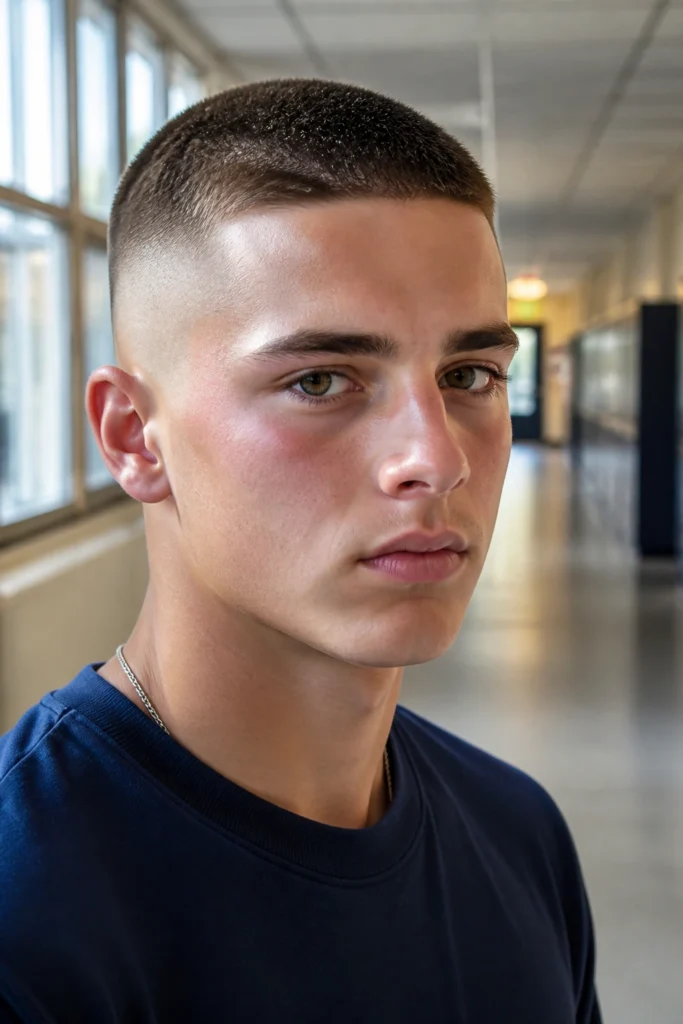 20 Buzzed Hair for School Days