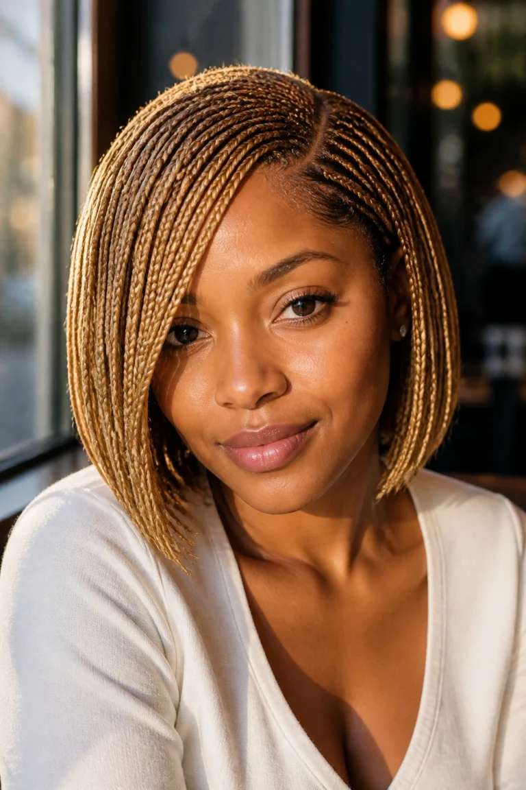 18 Short Bob Braided Wigs for Date Night