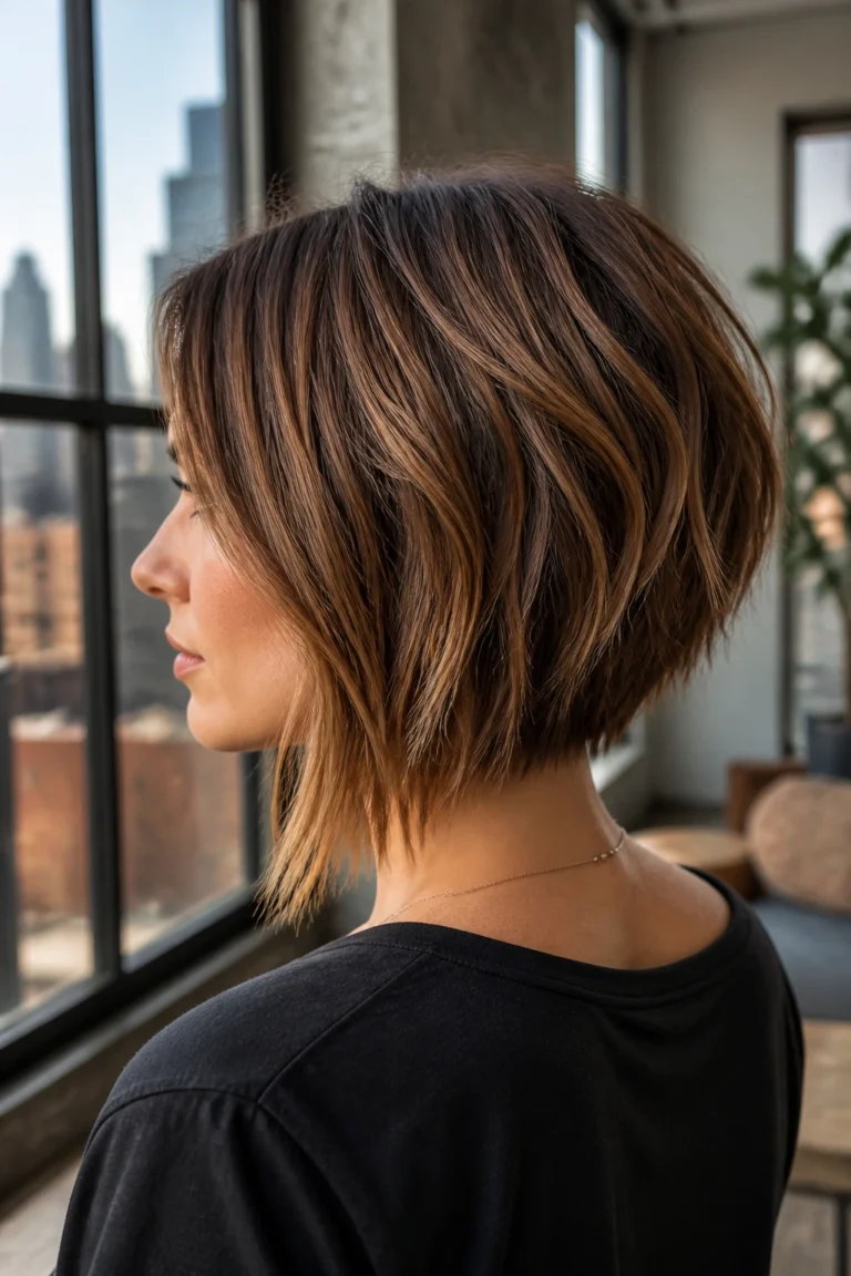 25 Stacked Bobs for Medium Hair