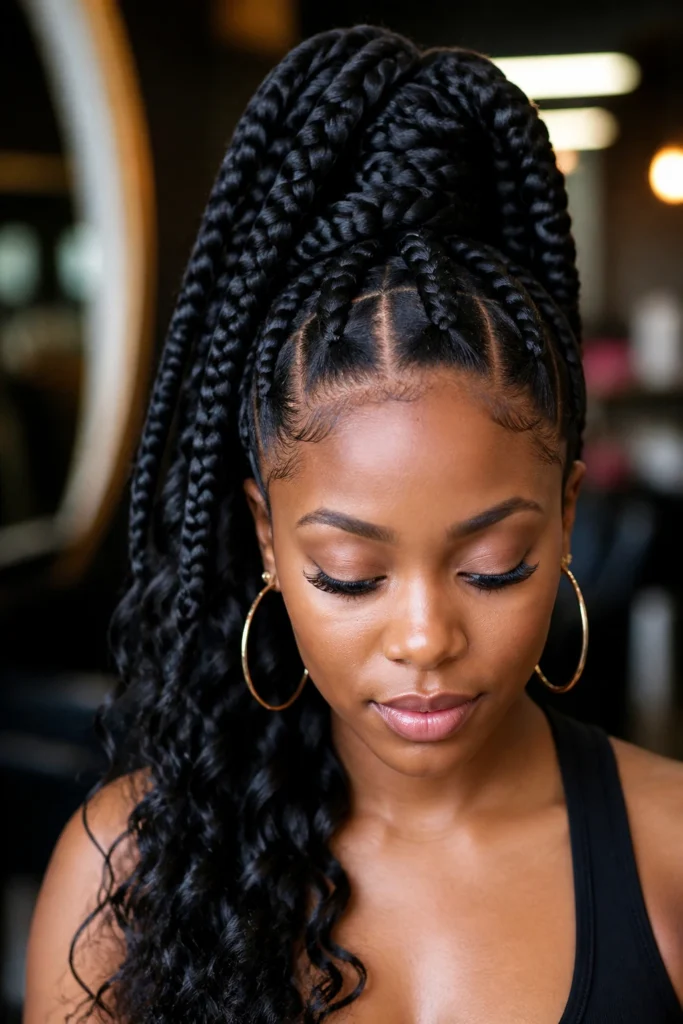 20 Goddess Braids for Thick Hair