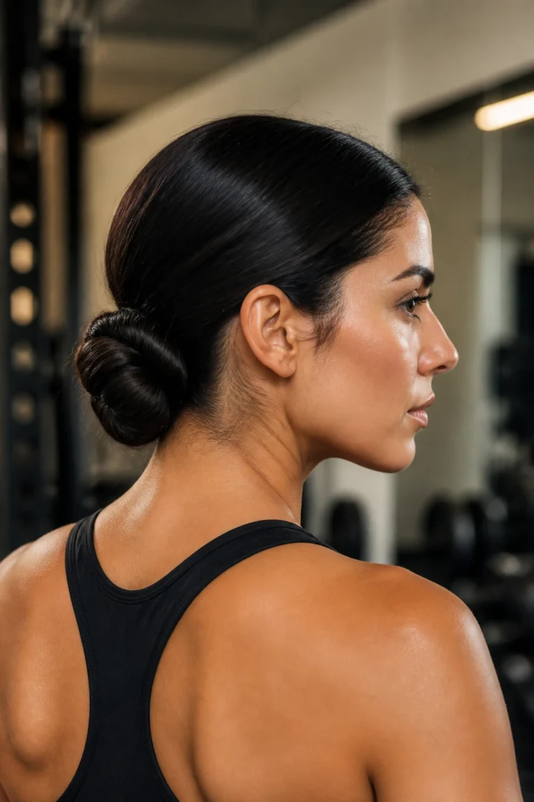 18 Darker Hair for Workouts