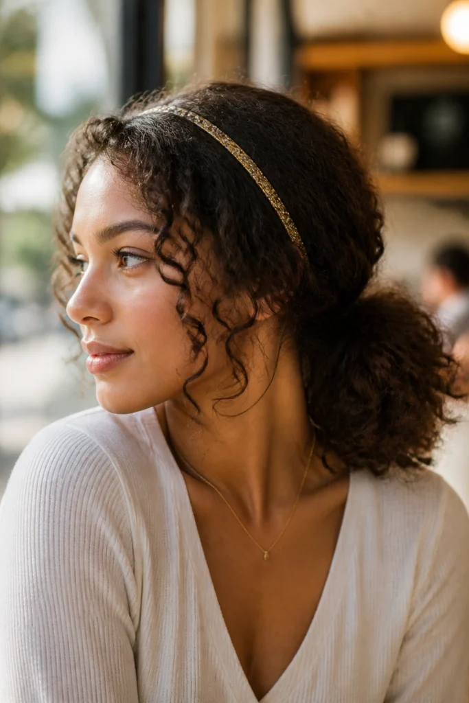 28 Hairstyle Simple for Curly Hair