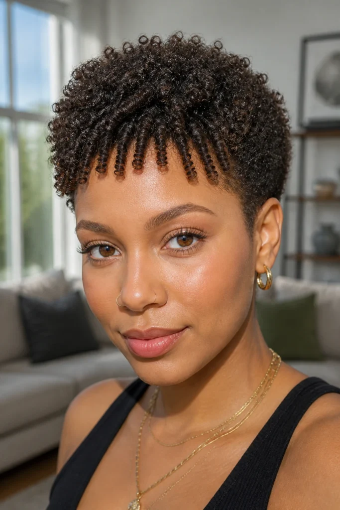 22 Front Bangs for Natural Hair