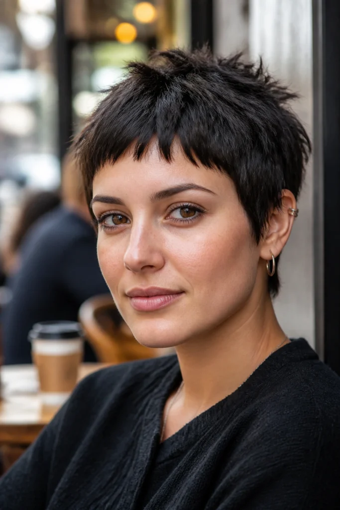 17 Short Hair with Bangs