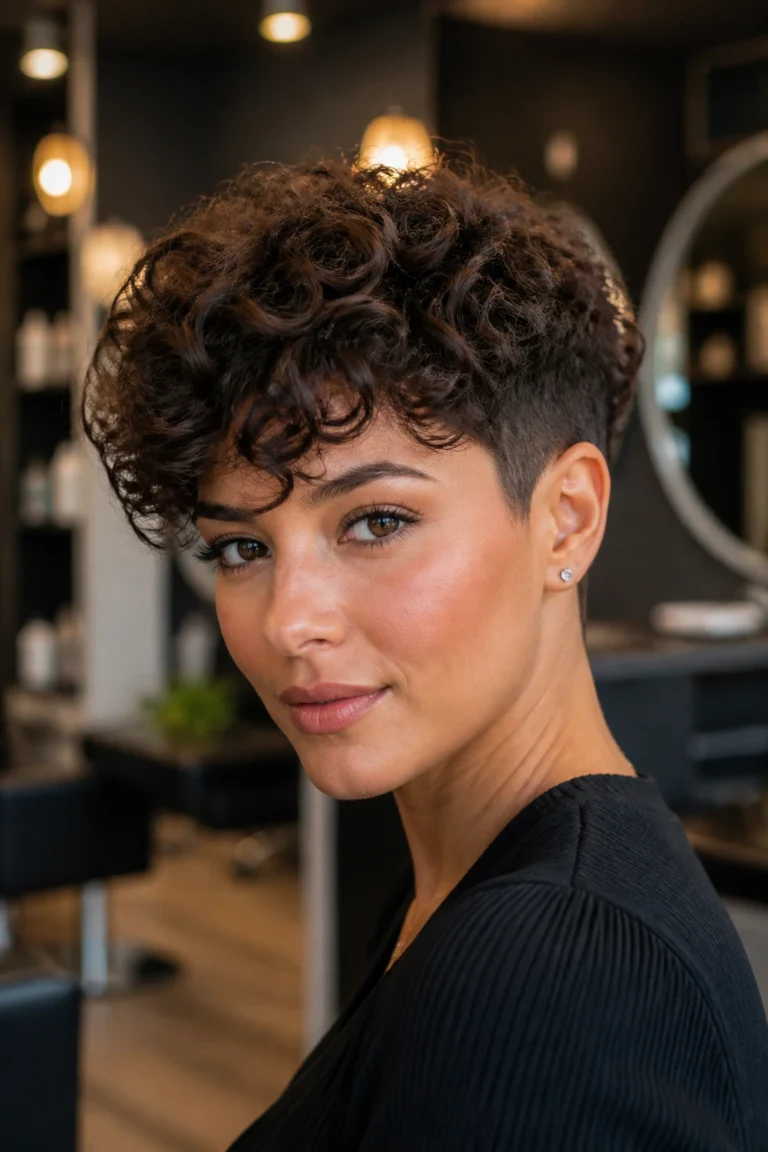 18 Short Haircuts for Thick Curly Hair