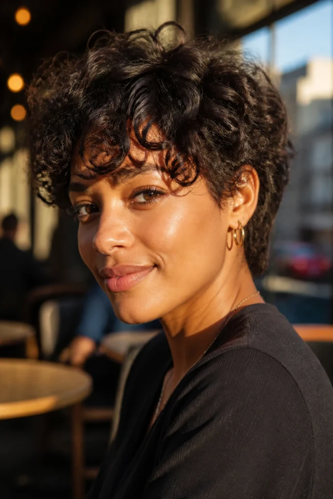20 Short Shaggy Bob Hairstyles for Natural Hair