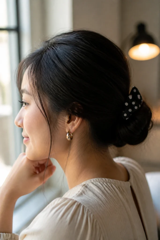 18 Polka Dots Hairstyles for Asian Hair