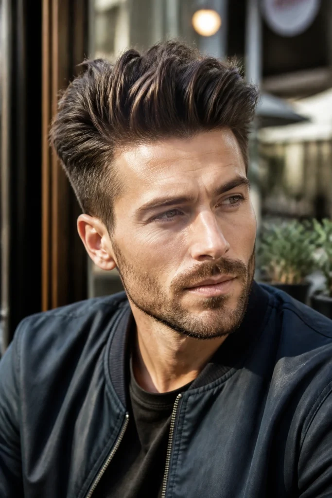 22 Pompadour Haircuts for Heart Shaped Faces