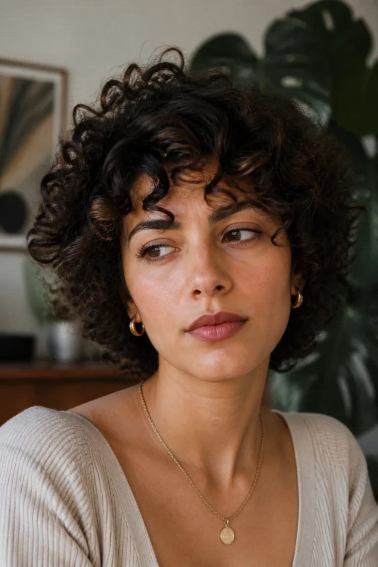 28 Voluminous Curls for Short Hair