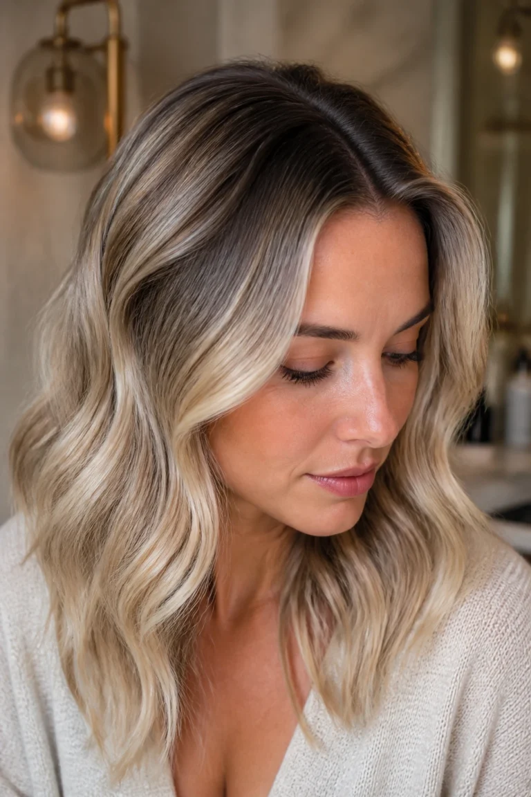 22 Two Toned Hair for Busy Mornings