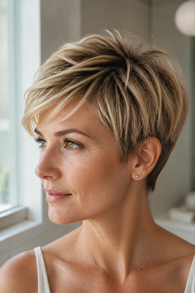 20 Short Cropped Hair for Busy Mornings