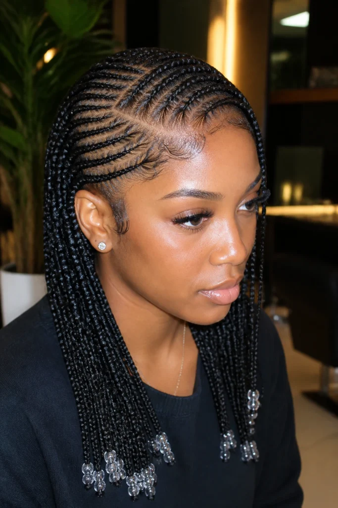 18 Long Cornrows for Everyday Wear