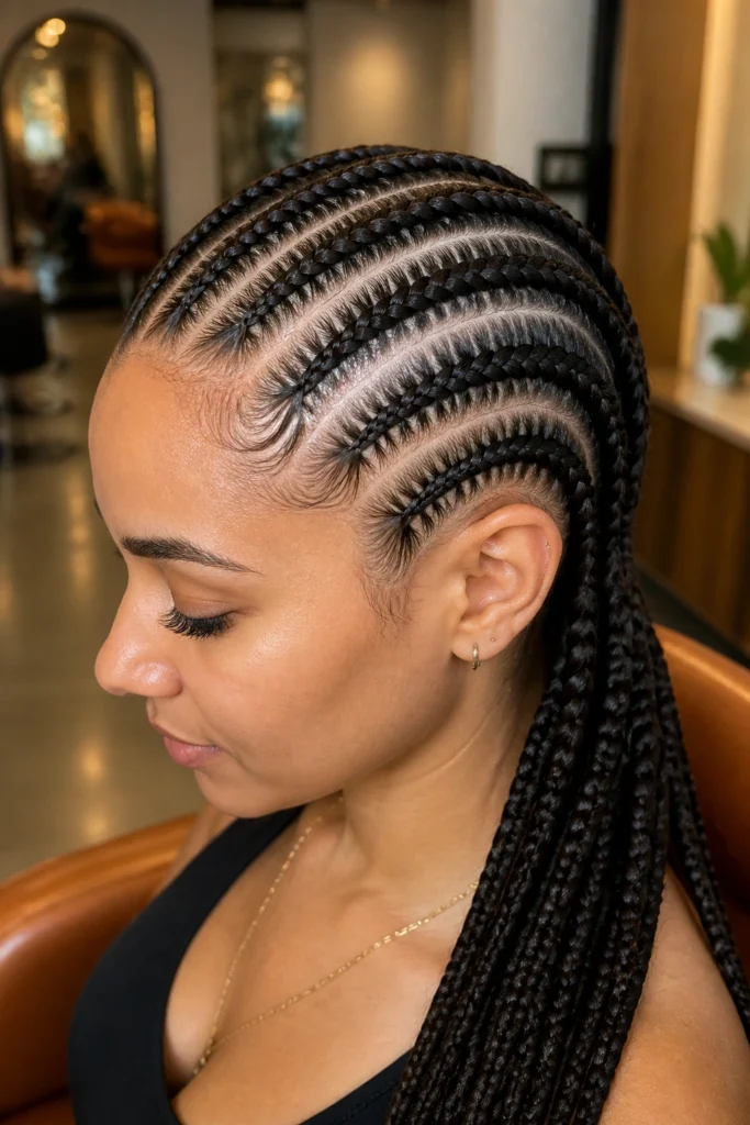 28 Straight Back Braids for Latina Hair