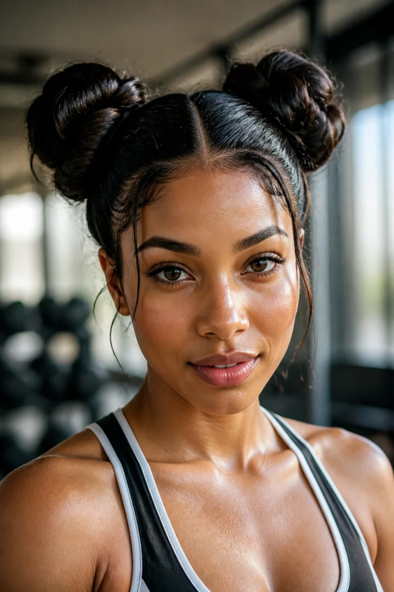 18 Long Sew in Hairstyles for Workouts