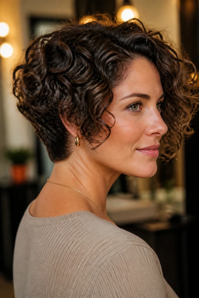 21 Short Curly Cuts for Thick Hair