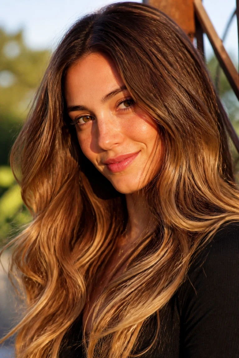 28 Color Melting for Thick Hair