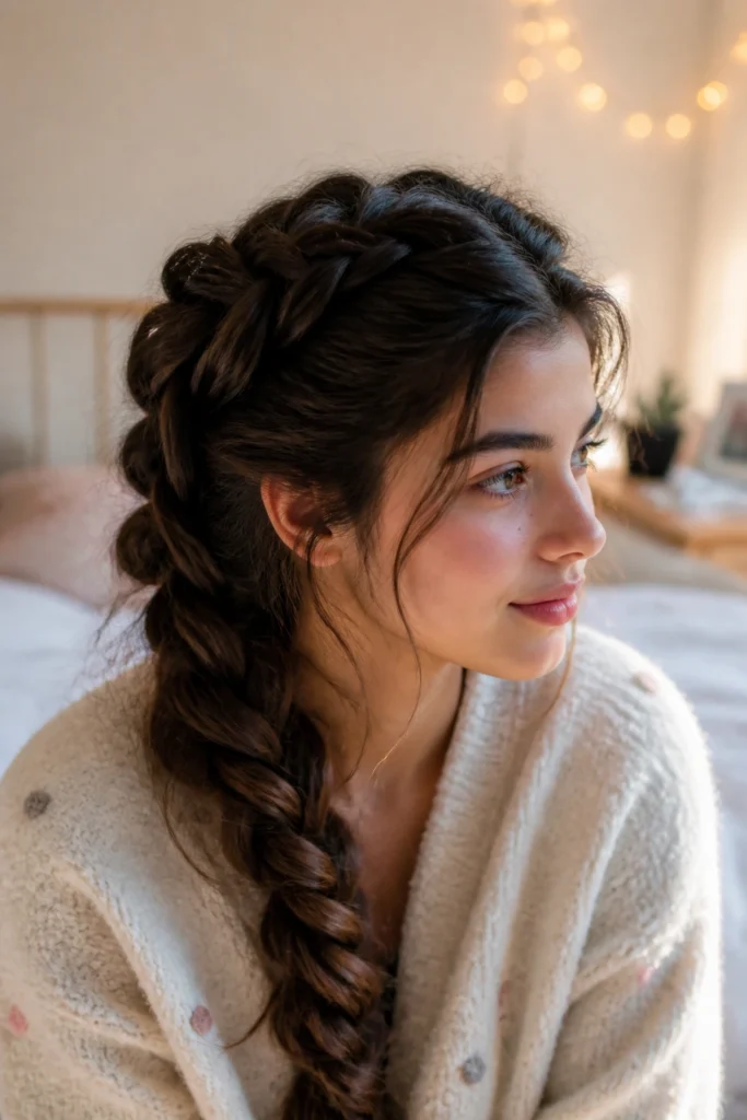 18 Girls Slumber Party Hairstyles for Thick Hair