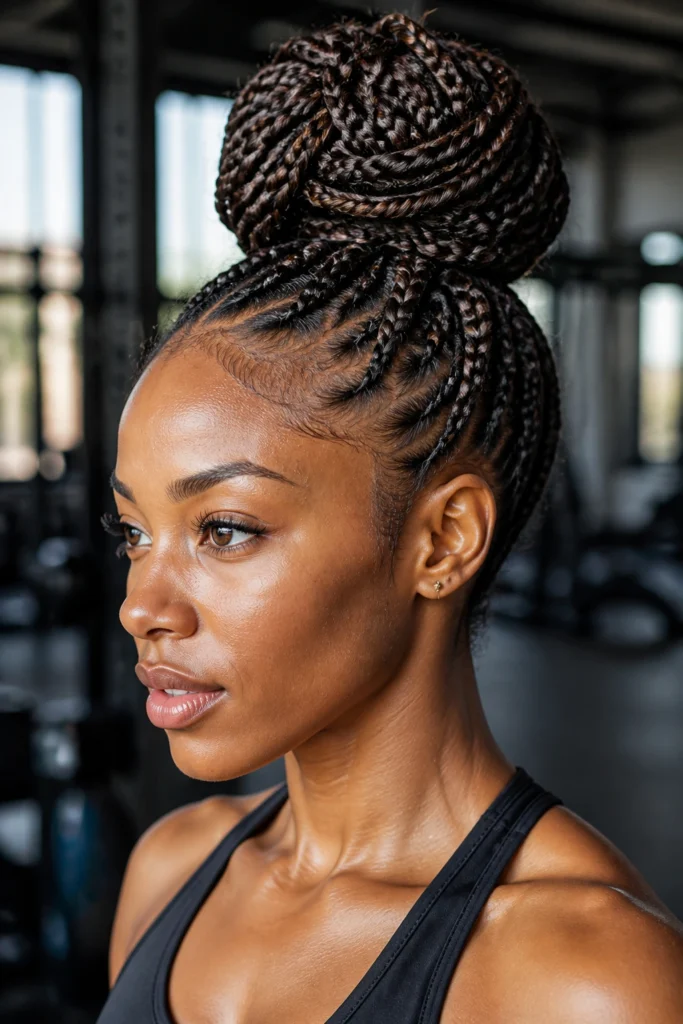 20 Goddess Braids Cornrows for Workouts