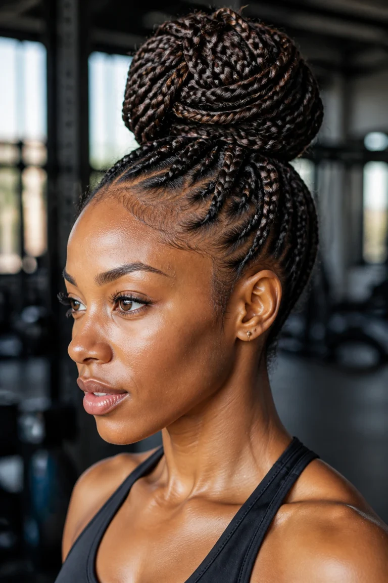 20 Goddess Braids Cornrows for Workouts