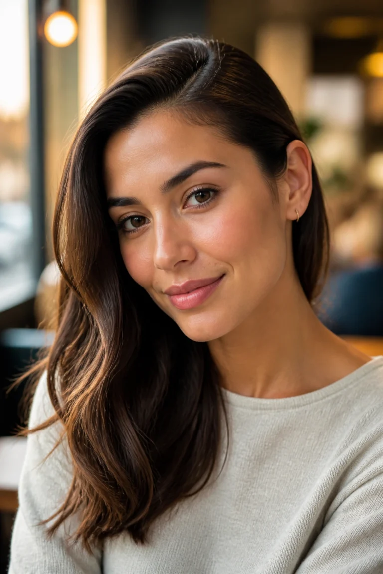 18 Deep Side Part Hairstyles for Everyday Wear