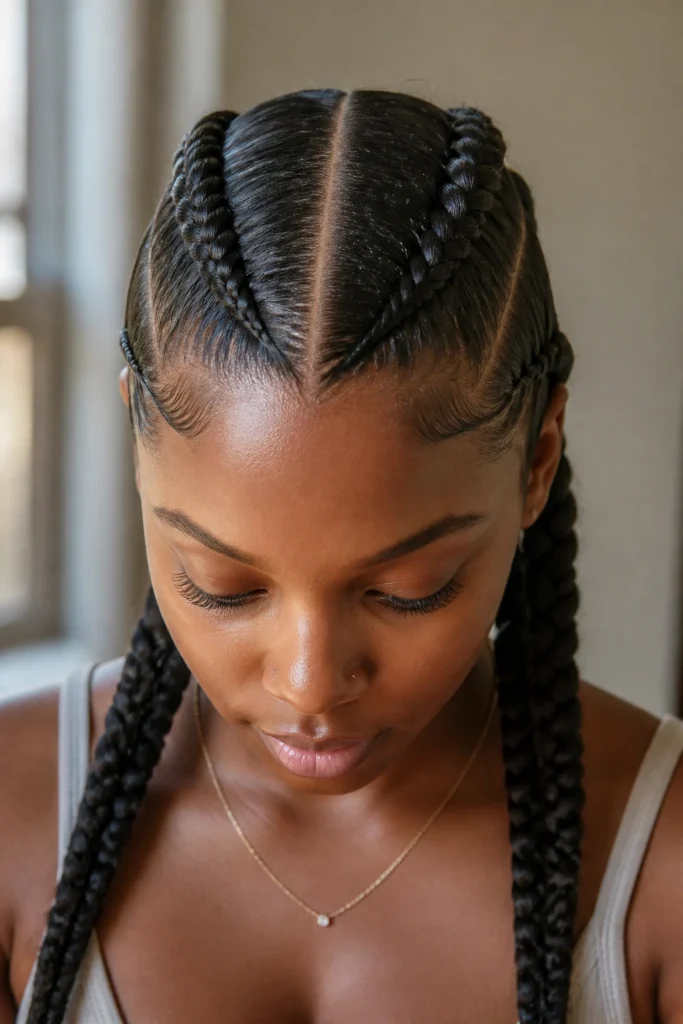22 Intricate Cornrows for Frizzy Hair