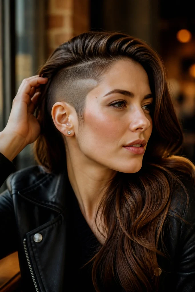 20 Shaved Side Hairstyles for Date Night