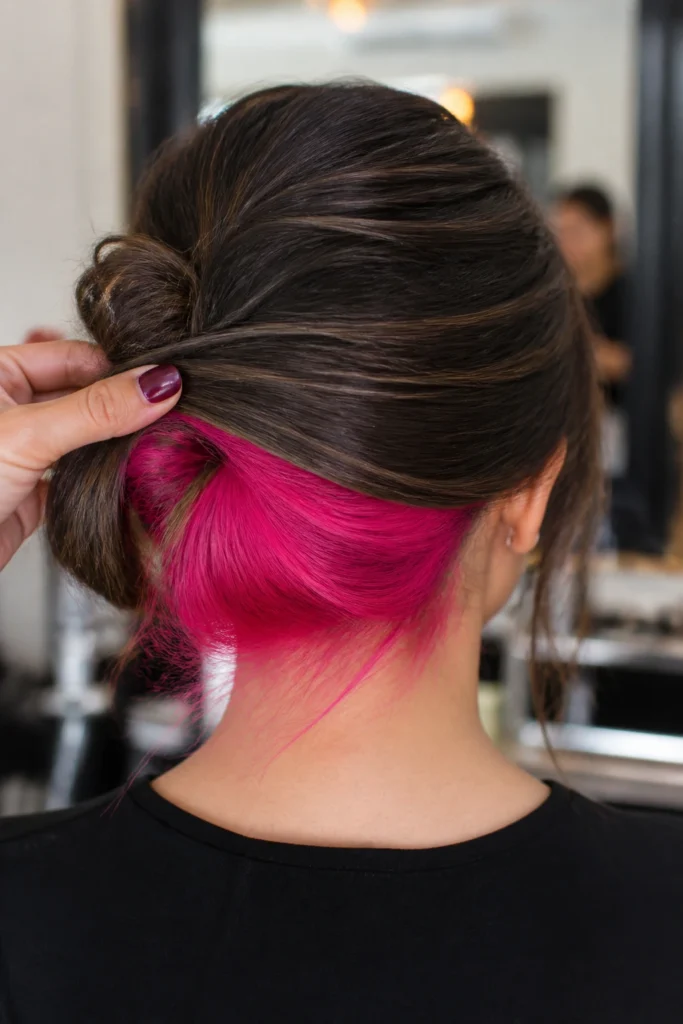 18 Hot Pink Hairstyles for Straight Hair
