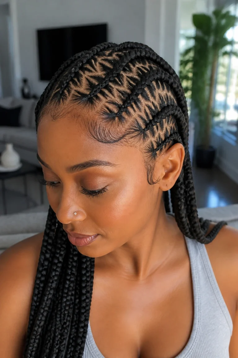 20 Women Cornrows for Date Night